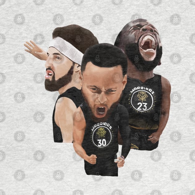 Warriors Heart and Soul! (Championship DNA) by ericjueillustrates